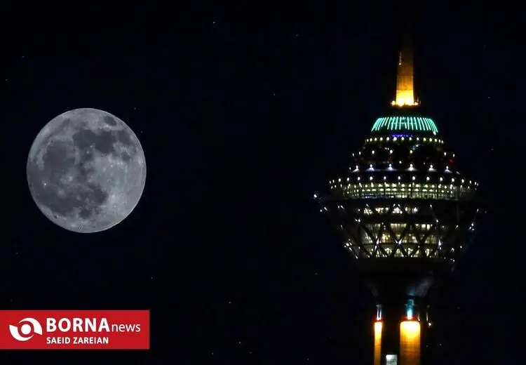 «ماه نو» در آسمان تهران