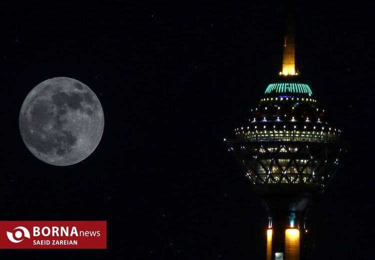«ماه نو» در آسمان تهران