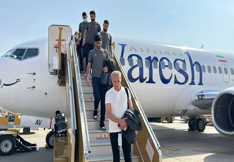 استقبال سرد عربستان از کاروان پرسپولیس! + عکس