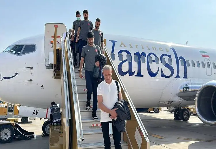 استقبال سرد عربستان از کاروان پرسپولیس! + عکس