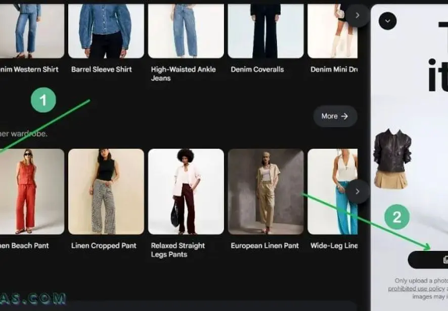 پرو لباس فقط با یک سلفی!