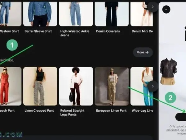پرو لباس فقط با یک سلفی!