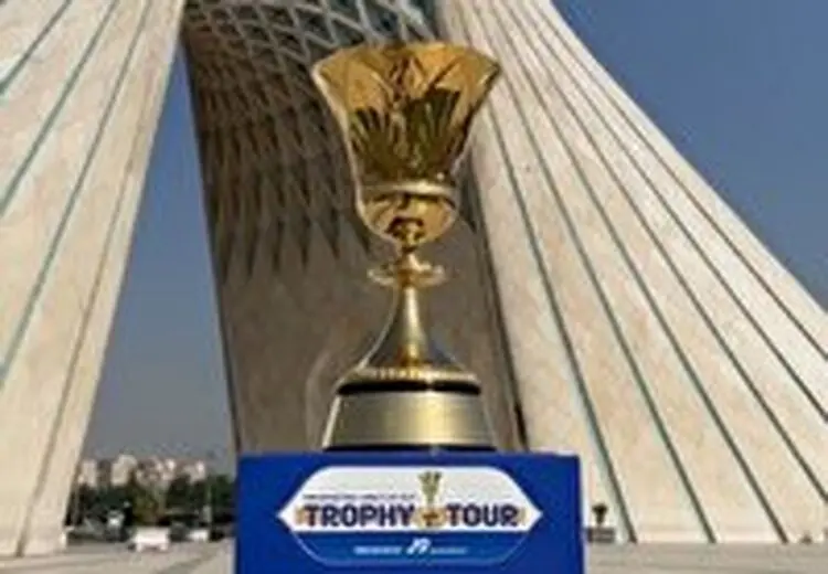 رونمایی از کاپ جام جهانی بسکتبال در ایران + عکس