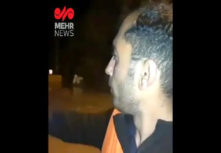 لحظه نجات مردی که با خودرویش درون سد کرج افتاده بود