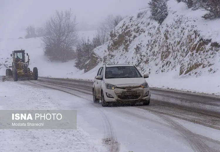 هشدار نارنجی برای ۱۹ استان به خاطر بارش برف و باران
