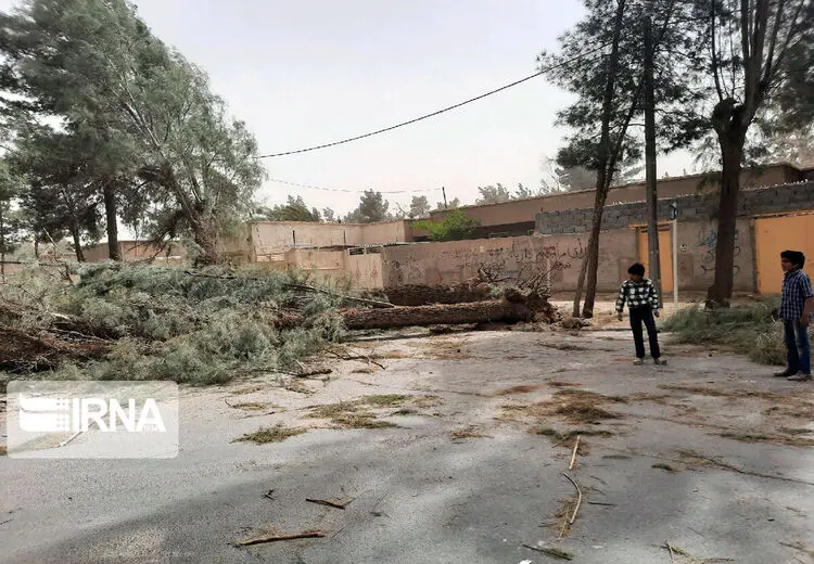 وقوع  ۲۸حادثه در سبزوار به خاطر توفان