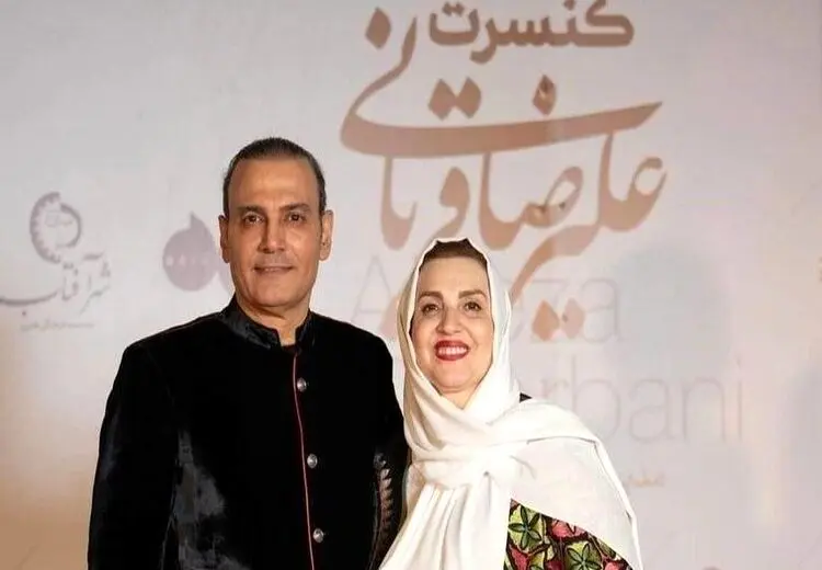 همسر علیرضا قربانی درگذشت + عکس