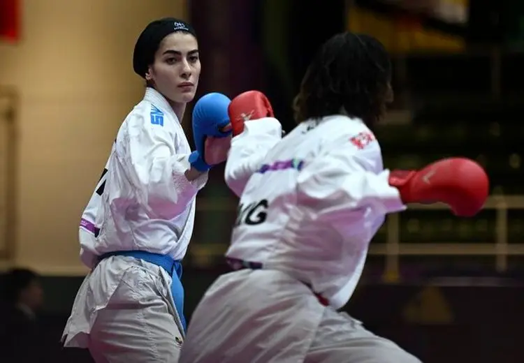 آتوسا گلشادنژاد سومین طلایی کاراته ایران