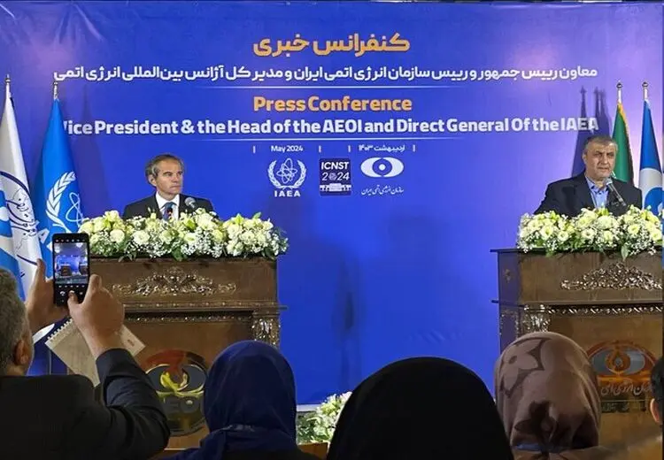 اسلامی: گفت‌وگوهای سازنده‌ای با گروسی داشتیم/ بر حل ۲ مکان باقی‌مانده تمرکز می‌کنیم