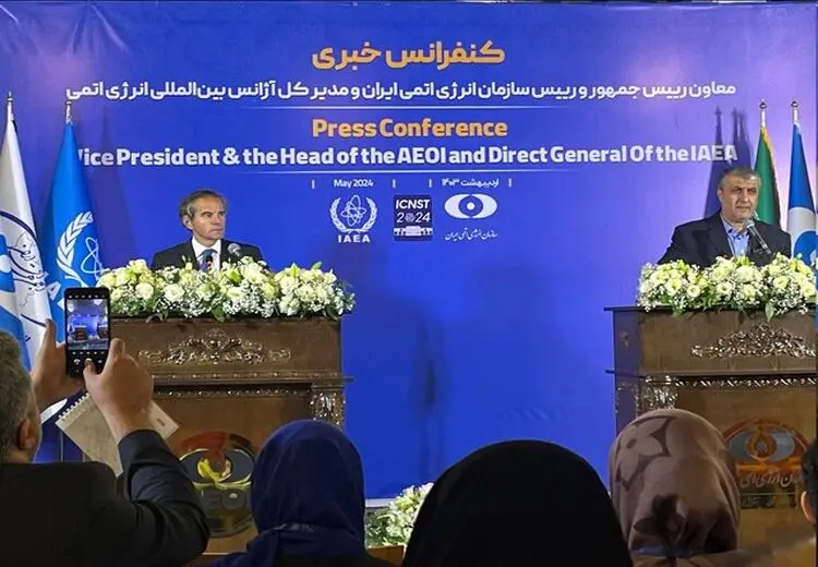اسلامی: گفت‌وگوهای سازنده‌ای با گروسی داشتیم/ بر حل ۲ مکان باقی‌مانده تمرکز می‌کنیم