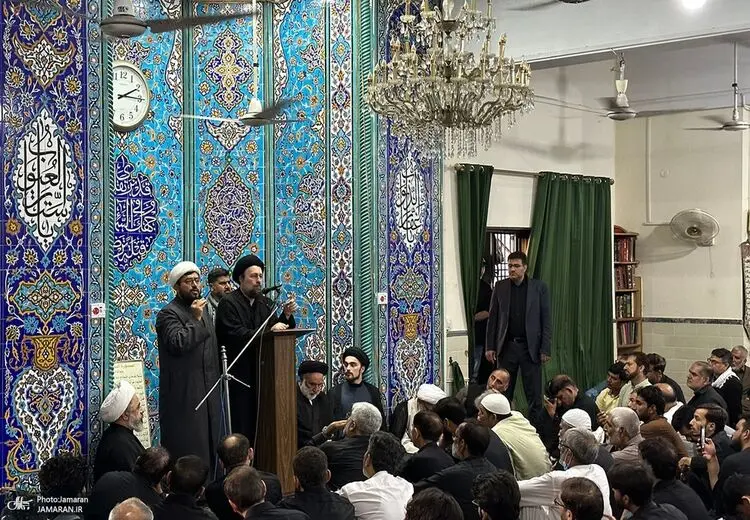  سید حسن خمینی و پسرش در پاکستان/ عکس