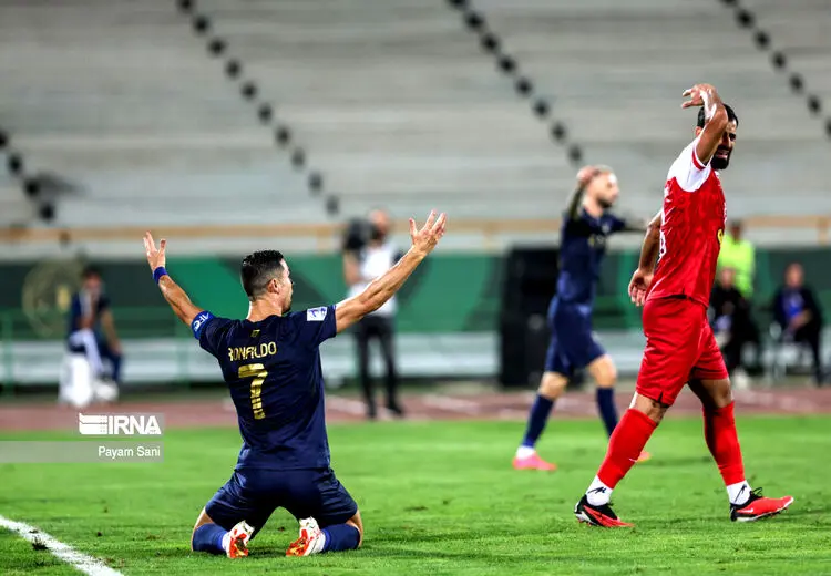 رونالدو بدترین بازیکن النصر برابر پرسپولیس!