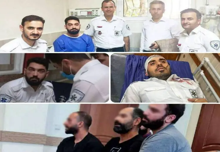 ضرب‌و‌شتم مامور اورژانس حین امدادرسانی + عکس