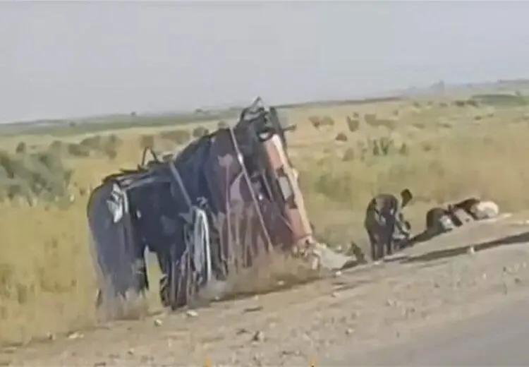 سانحه برای اتوبوس زائران ایرانی در جاده سامرا