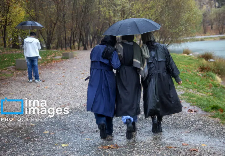 بارش باران در نقاط مختلف کشور