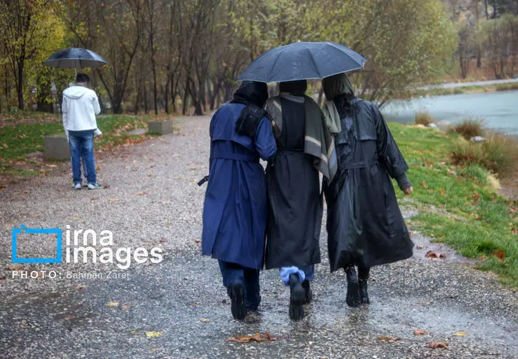 بارش باران در نقاط مختلف کشور