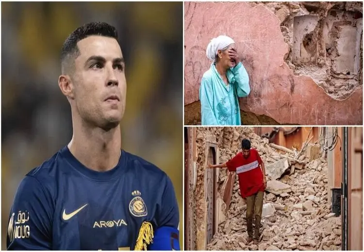 رونالدو هتل لوکسش در مراکش را در اختیار زلزله‌زدگان قرار داد