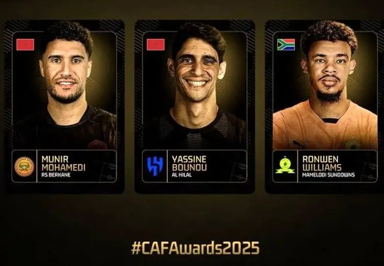 معرفی نامزدهای دستکش طلایی آفریقا ۲۰۲۵