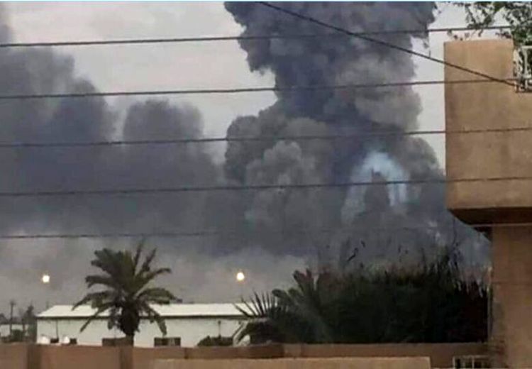 انفجار یک انبار مهمات در جنوب بغداد