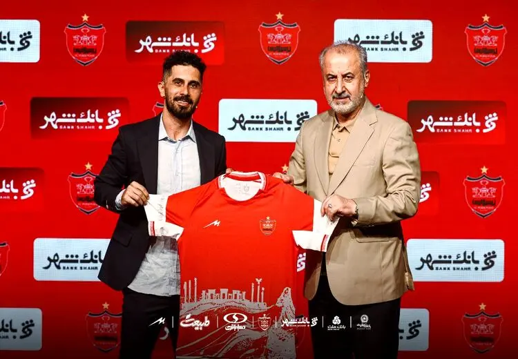 واکنش امید عالیشاه به تمدید قرارداد با پرسپولیس + عکس
