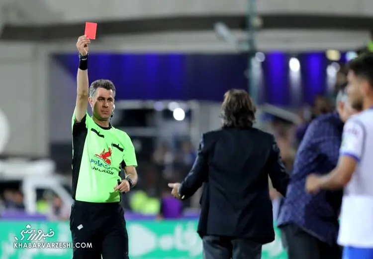 علت اخراج ساپینتو تهییج نیمکت پرسپولیس بود