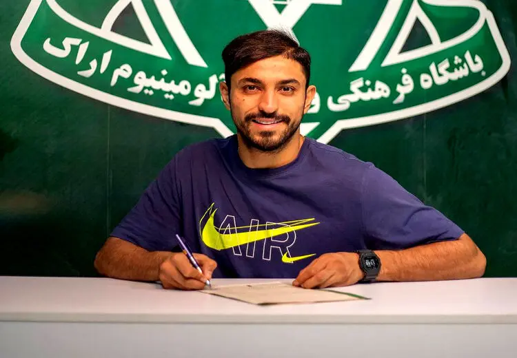 قرارداد امین کاظمیان با آلومینیوم تمدید شد