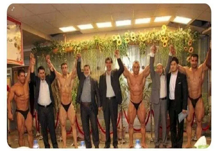 عکس عجیب باهنر با بدنسازها و واکنش کنایه‌آمیز عباس عبدی به اصولگراها