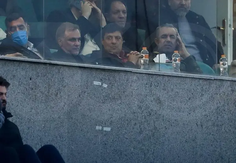 علیرضا فغانی، تماشاگر ویژه لیگ برتر ایران / عکس