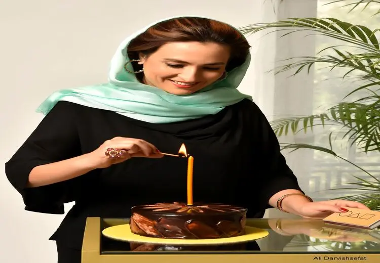 تولد متفاوت گلاره عباسی/ عکس