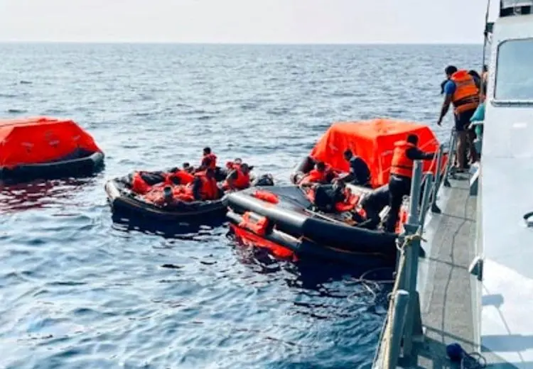  سریلانکا اجساد ملوانان ایرانی را تحویل داد