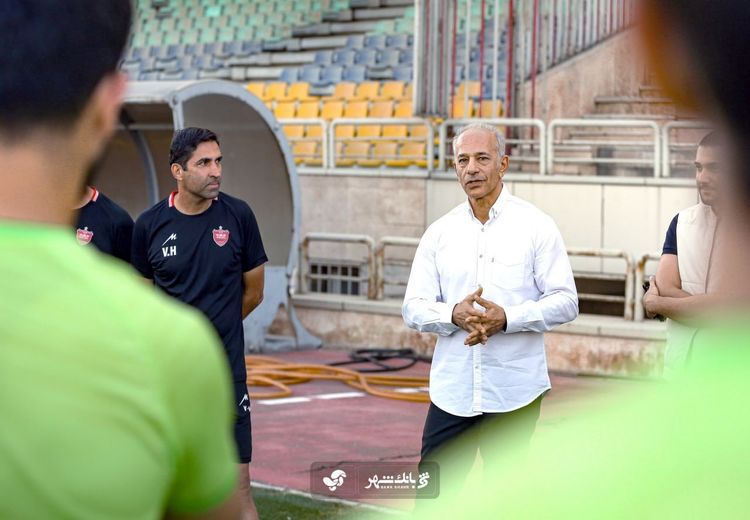 برگزاری تمرین پرسپولیس با یک مهمان ویژه 