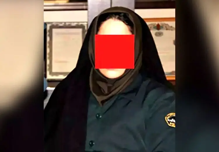 بازداشت خانم سرهنگ قلابی! + عکس