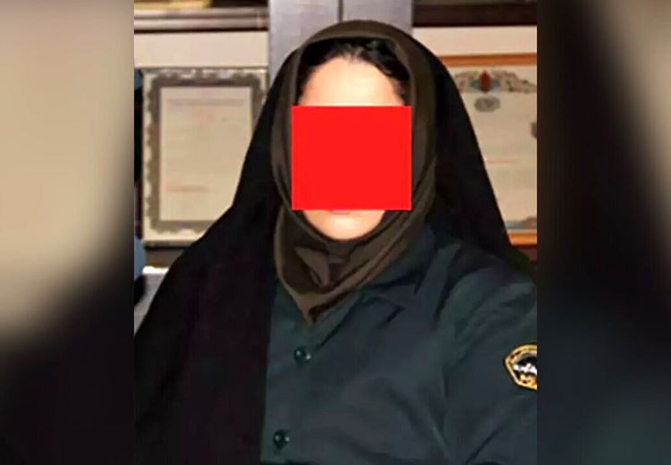 بازداشت خانم سرهنگ قلابی! + عکس