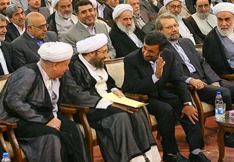 عکسی از رویارویی متفاوت احمدی نژاد با هاشمی رفسنجانی/ فریب این لبخندها را نخورید!