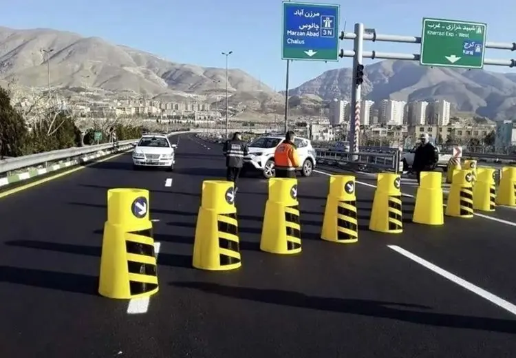 جاده چالوس از ۱۰ تا ۱۹ آذرماه مسدود می‌شود 