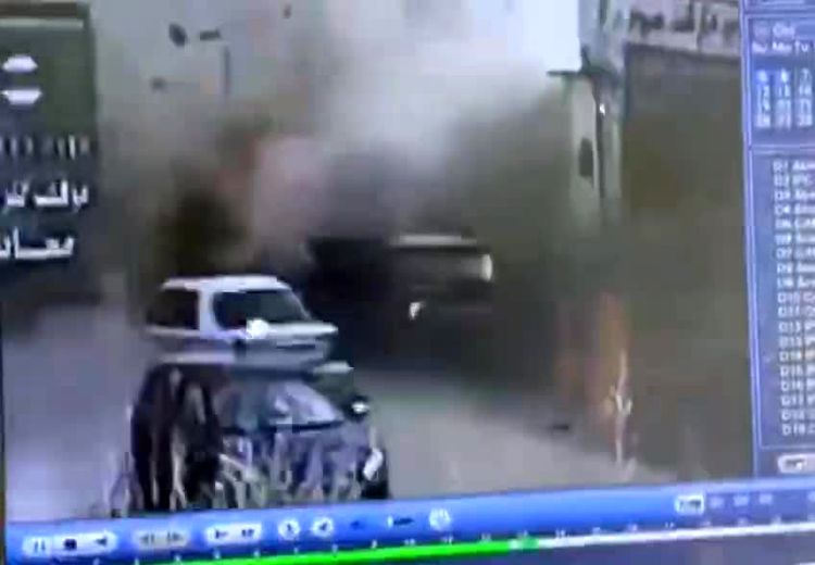 لحظه ترور یکی از اعضای حزب‌الله در جنوب لبنان