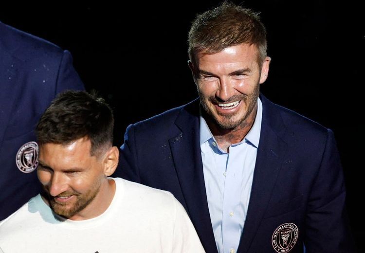 احساس خوشبختی دیوید بکام از تمدید قرارداد مسی!