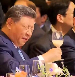 واکنش متفاوت رییس جمهور چین به درصد الکل ضیافت دولتی