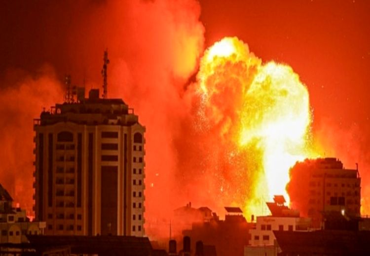 بمباران بیمارستان سرطانی ها در غزه