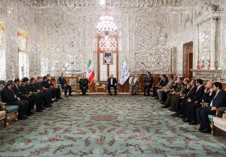 کدام فرماندهان نظامی به عیددیدنی قالیباف رفتند؟ +عکس