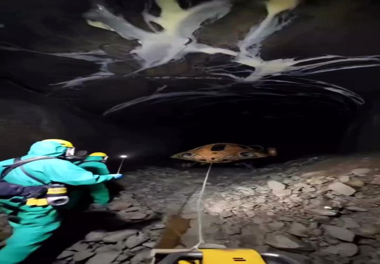  تصاویر دیدنی از داخل اهرام ثلاثه مصر