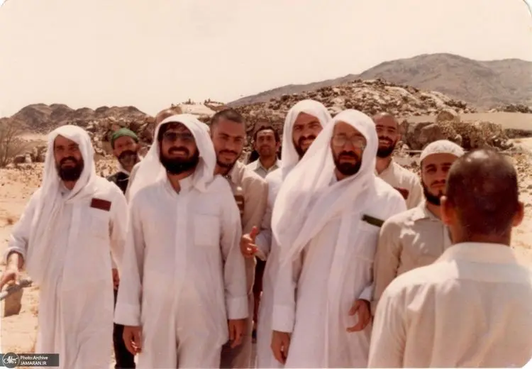 تصویری از خاتمی و روحانی در سفر حج