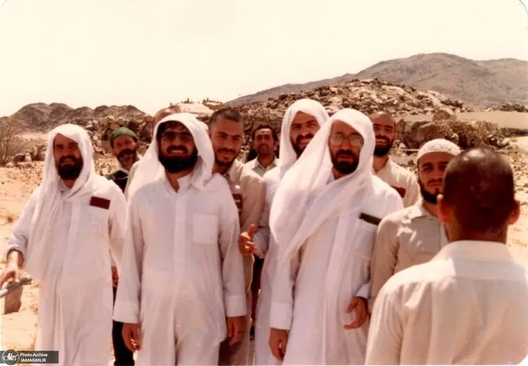 تصویری از خاتمی و روحانی در سفر حج