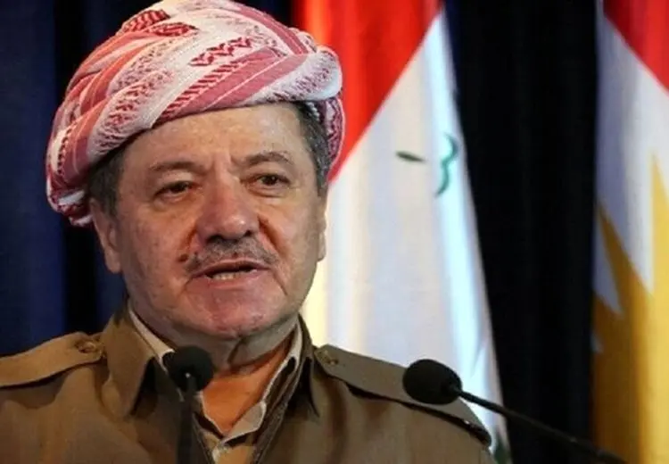 مسعود بارزانی خواهان توقف درگیری بین نیروهای الجولانی و قسد شد