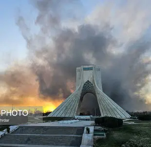 آزادی پس از حملات موشکی به غرب تهران