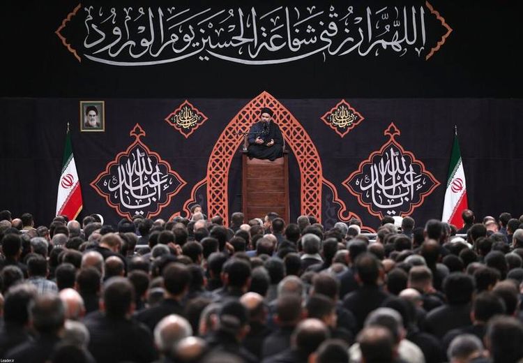 برگزاری مراسم شب تاسوعا در بیت رهبری