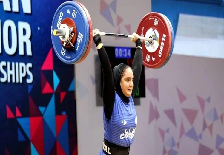 دختران وزنه‌بردار ایران 3 مدال آسیا را گرفتند