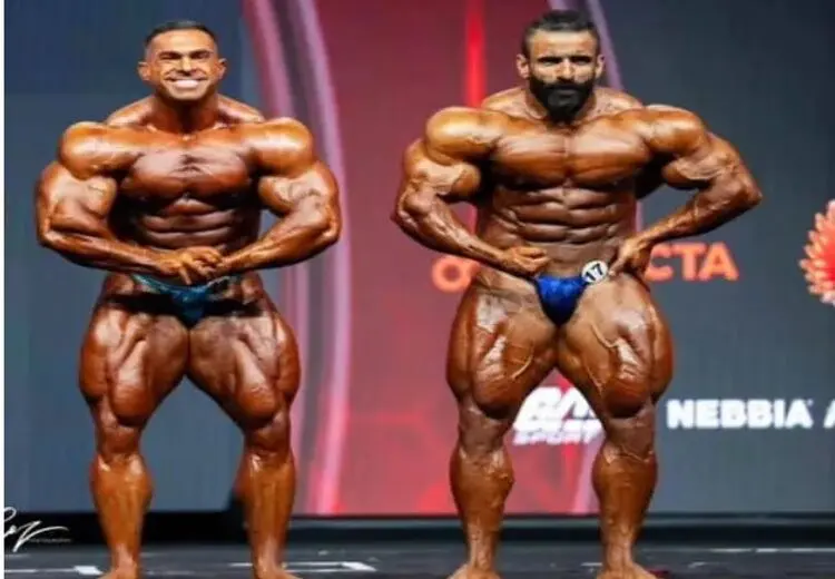  قهرمان مستر المپیا به هادی چوپان پیام داد + عکس