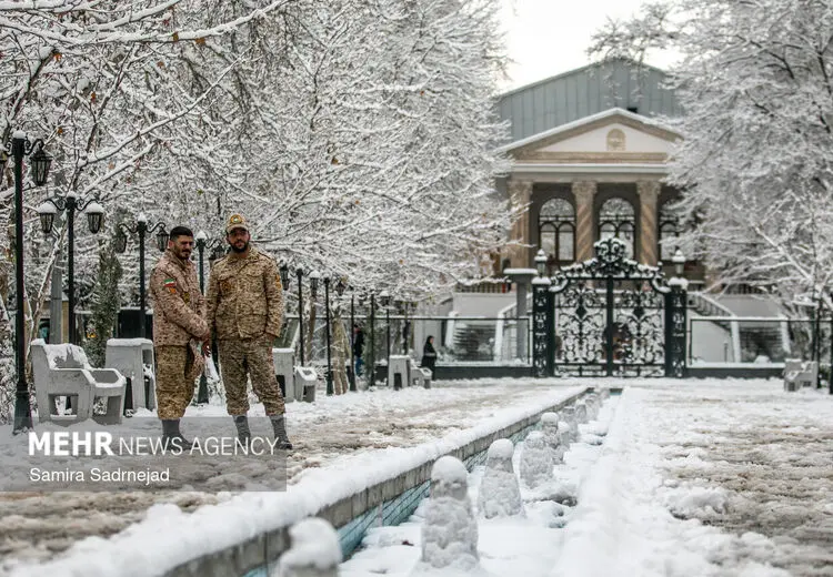 برف و باران و سرما در ۳۱ استان