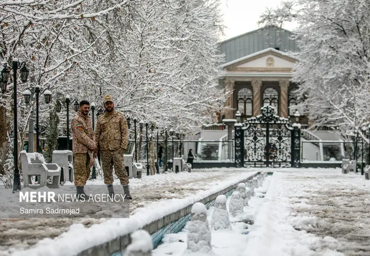 برف و باران و سرما در ۳۱ استان